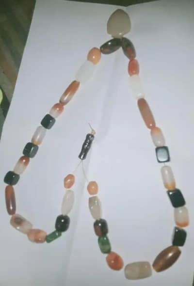 handmade original agate aqeeq stone nackles