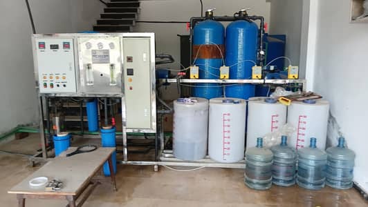 Water Plant equipment for sale with 2 loader Rickshaws