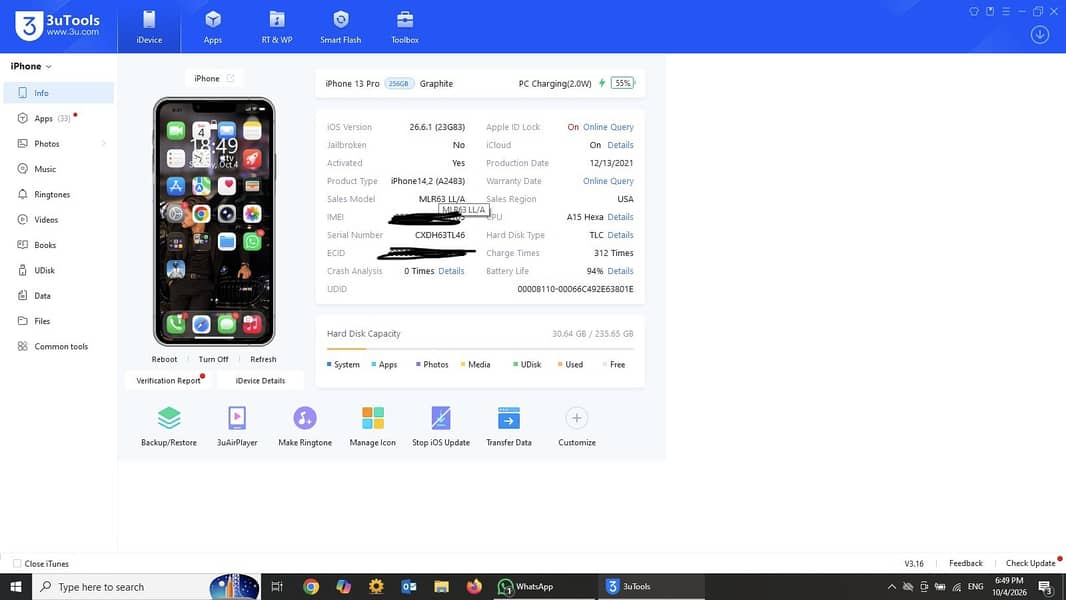 Apple iPhone 13 Pro 10/0 condition 5