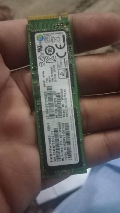 Samsung SSD 256gb