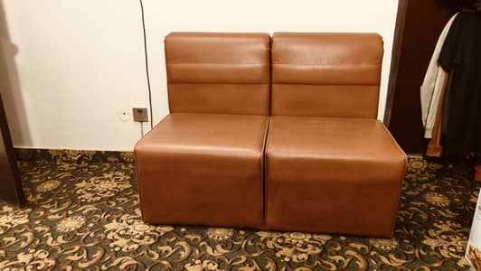 leather sofa