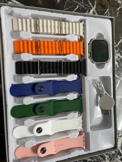 Smart watch G100 for kids and elders in 7+1 straps