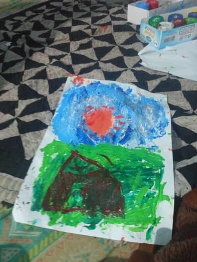 painting Ko Maine Banai painting