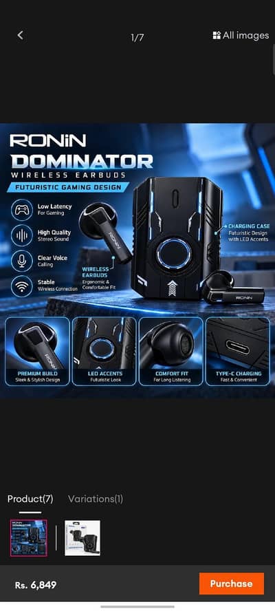 wireless earbuds
