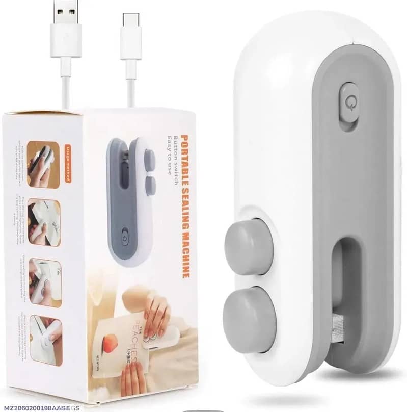 Rechargeable mini sealing machine c-typ USB 1