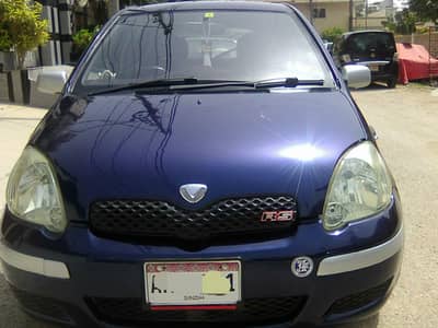 VITZ 2003/2006 AUTOMATIC METALLIC BLUE  BEHTREEN CONDITION