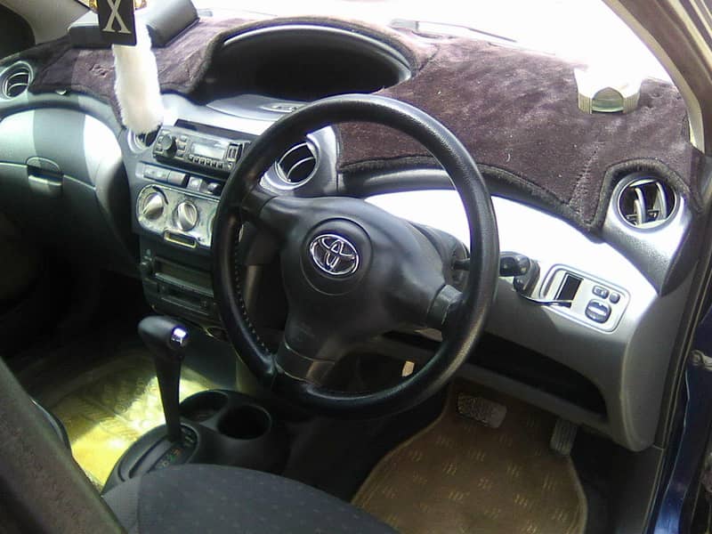 VITZ 2003/2006 AUTOMATIC METALLIC BLUE  BEHTREEN CONDITION 1