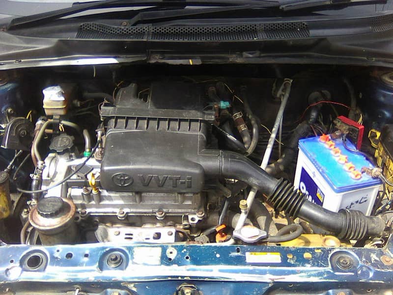 VITZ 2003/2006 AUTOMATIC METALLIC BLUE  BEHTREEN CONDITION 2