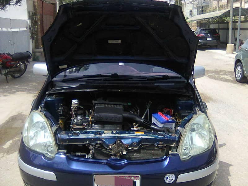 VITZ 2003/2006 AUTOMATIC METALLIC BLUE  BEHTREEN CONDITION 14