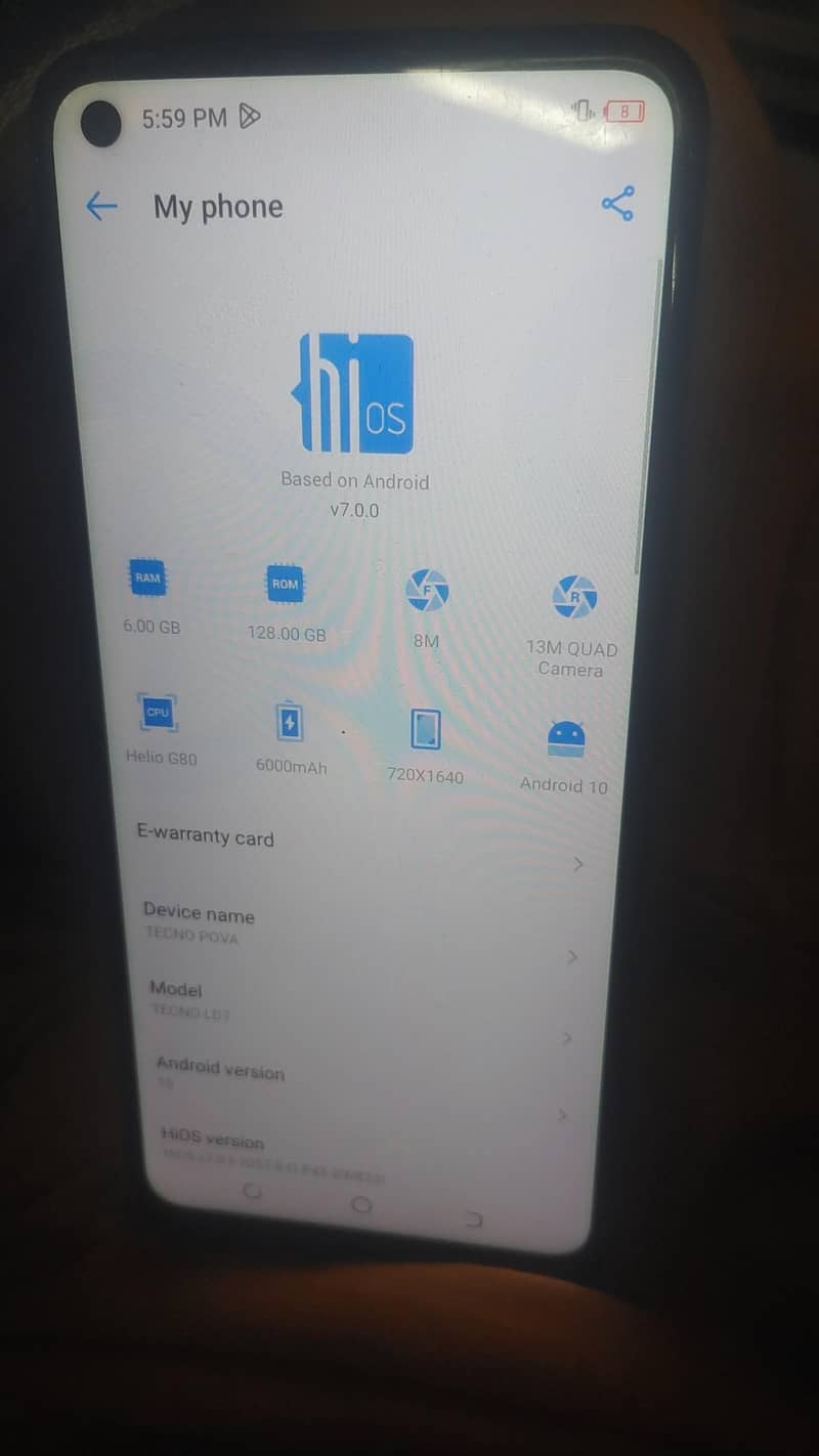 Tecno Pova 0