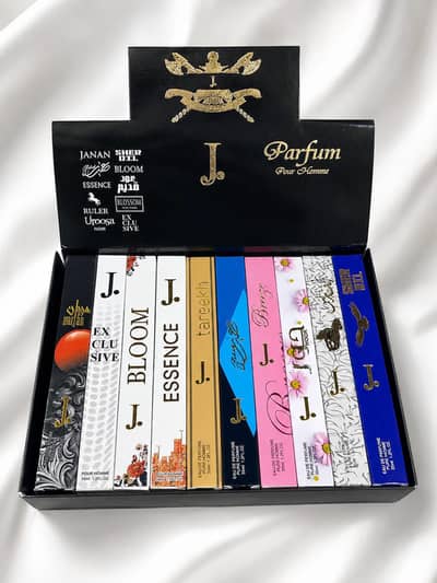 J. 10 TESTER PERFUME SET