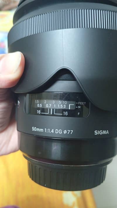 sigma 50mm 1:1.4 DG 0 77
