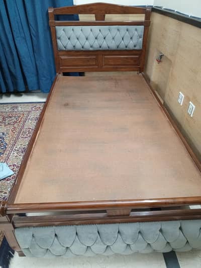 two single bed with side tables