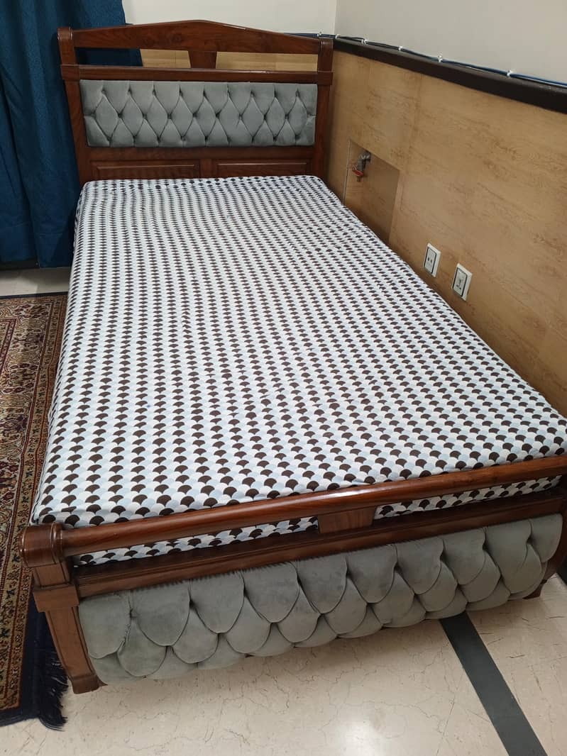 two single bed with side tables 2