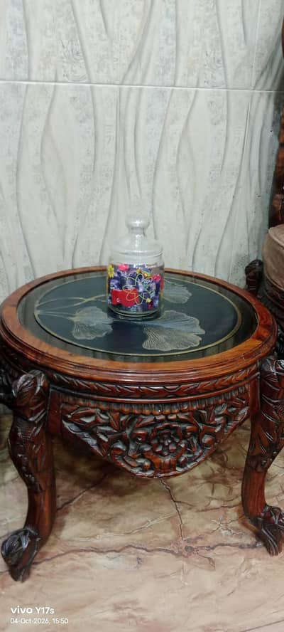 chnioti style coffee set with round table