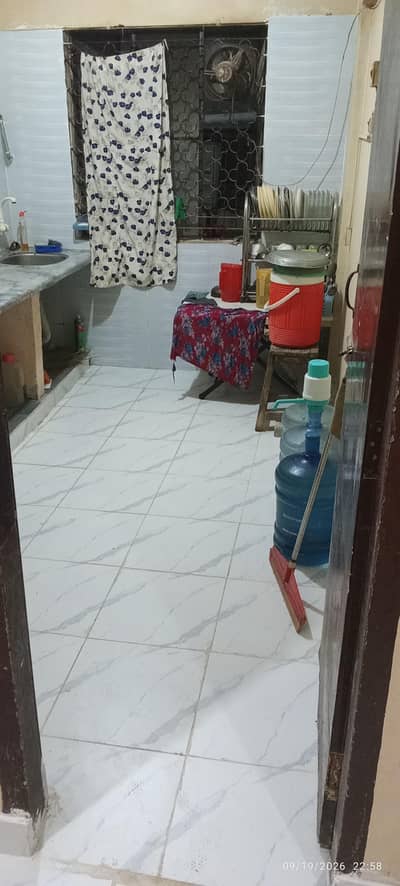 Flat in Block B North Nazimabad: 60 lakh