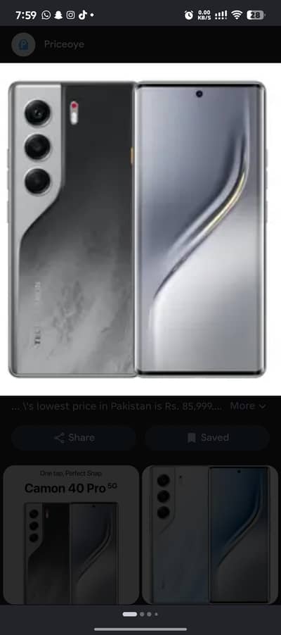 Tecno CAMON 40 Pro