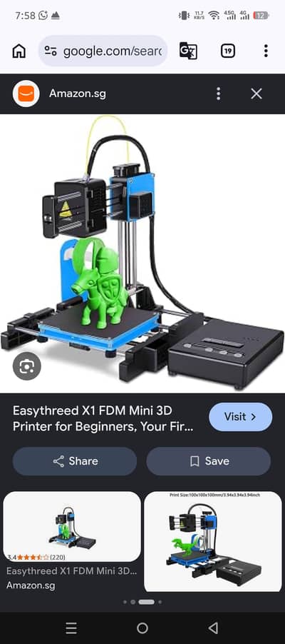 Easy threed 3d printer X1