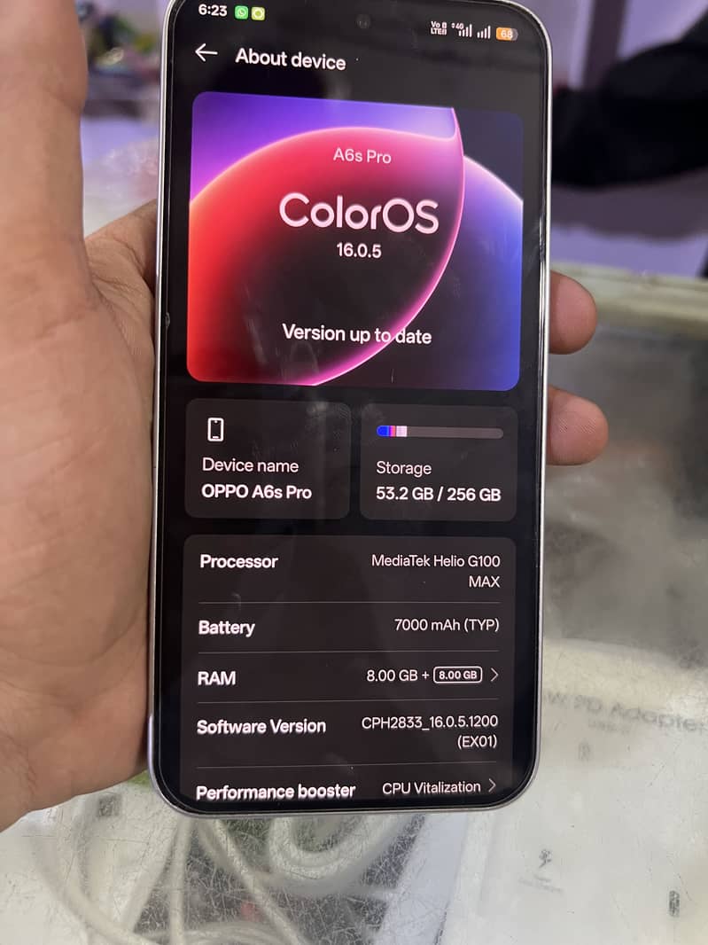 OPPO A6s pro 2