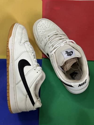 Nike SB Dunk Low Pro "White Gum"