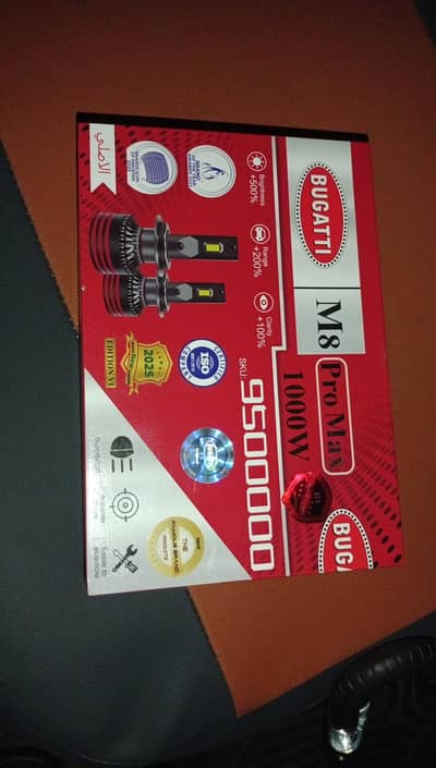 H4 BUATTI M8 PRO MAX 10/10 CODITION