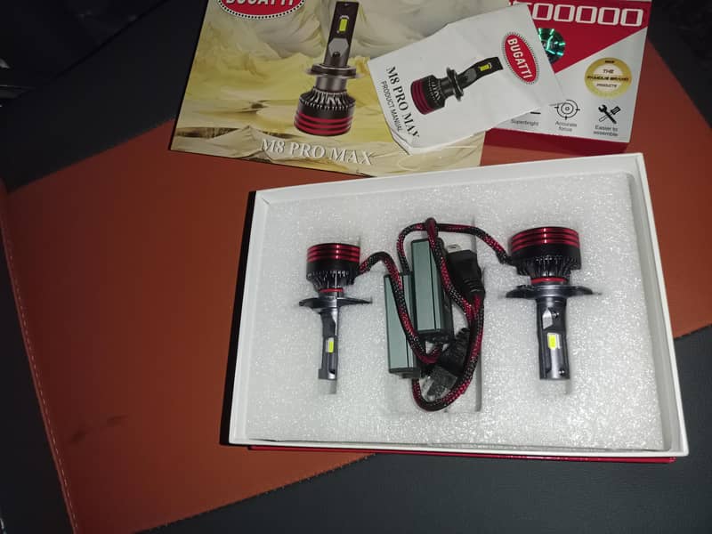 H4 BUGATTI M8 PRO MAX 10/10 CODITION 3