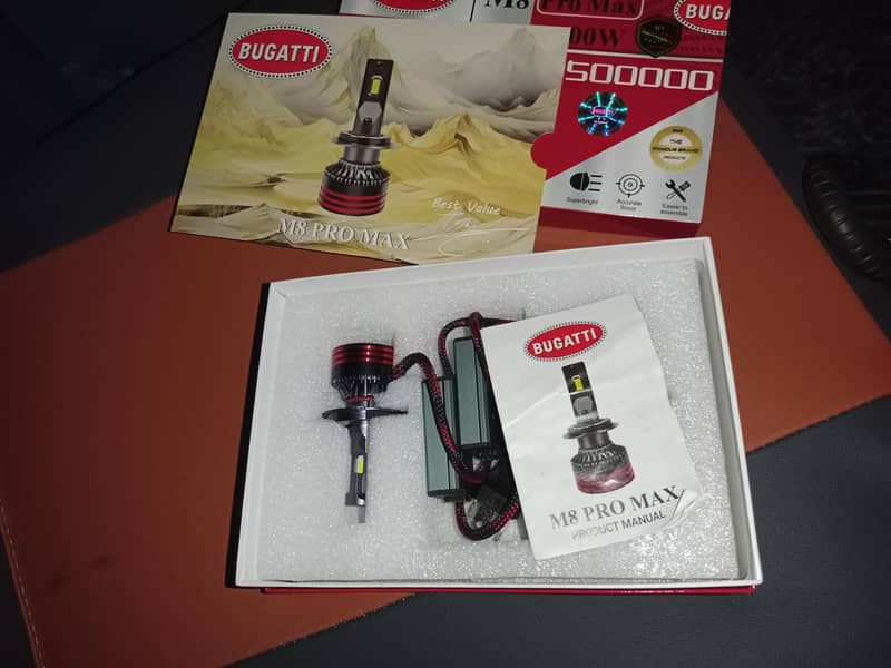 H4 BUGATTI M8 PRO MAX 10/10 CODITION 6