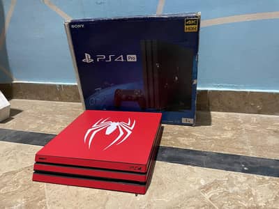 Ps4 Pro with 3 physical Games