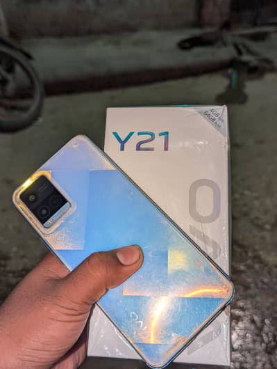 Vivo Y21 Pack sat condition 10/9