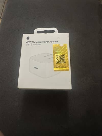 Apple orignal adapter 60W seal pack for whatapp contact on 03274066310