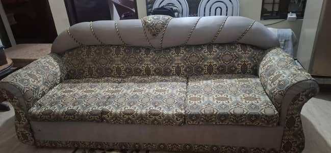 3 Piece Sofa Set  1 Three Seater + 2 Single Seaters