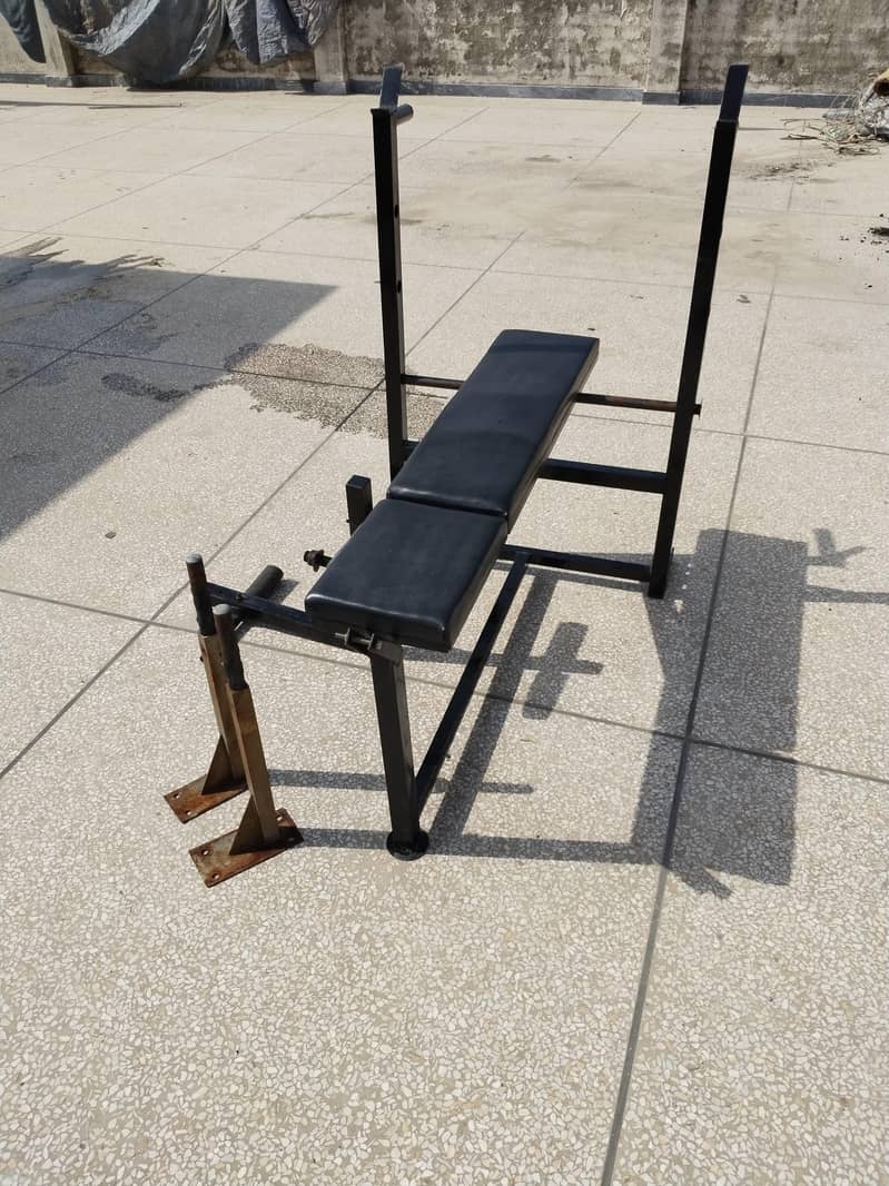 adjustable bench press & leg exercise tools 2