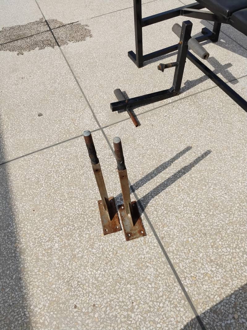 adjustable bench press & leg exercise tools 3