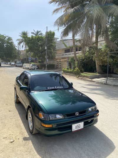 Toyota Corolla GLI 1.6 1999 model Read full ad