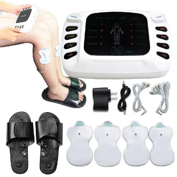 T  Electronic Pulse Massager - Digital Physiotherapy Machine - Stroke acupuncture slippers cupping scrapping immunotherapy Slimming Massager - Full Body Pulse Muscle Relax Massage