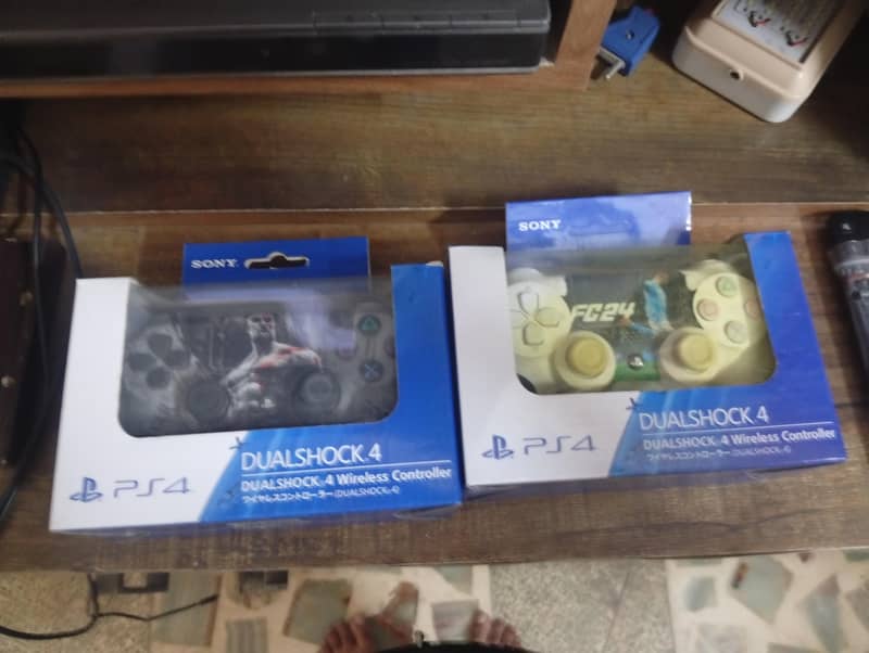 PlayStation 4 Setup with DualShock 4 Controllers 4