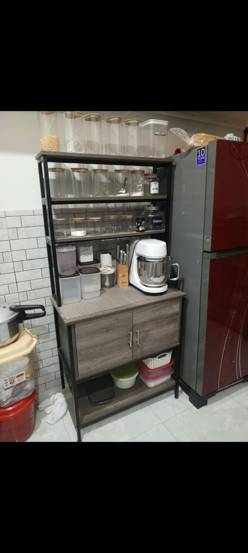Kitchen Jar stand 1