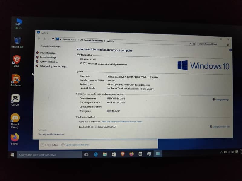 Good condition laptop 8
