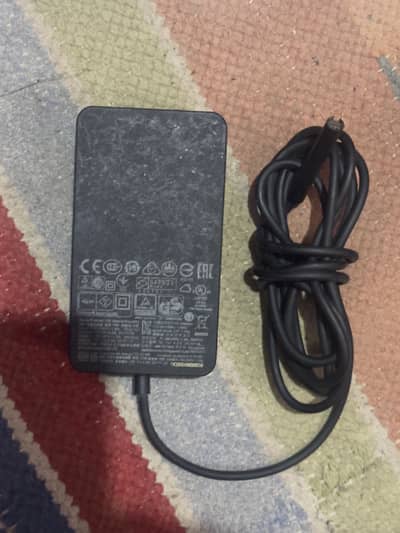 The Microsoft Surface Pro 65W charger