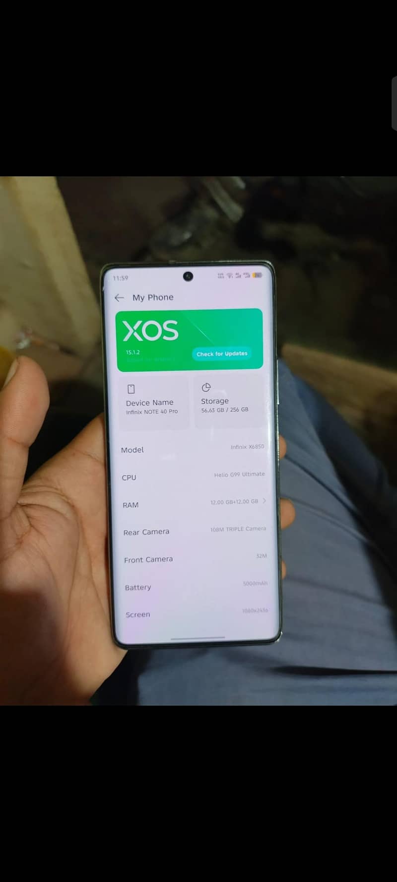 INFINIX NOTE 40 PRO 4