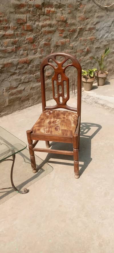 ‎5 Wooden Dining Chairs For Sale - Achi Condition - 12000
