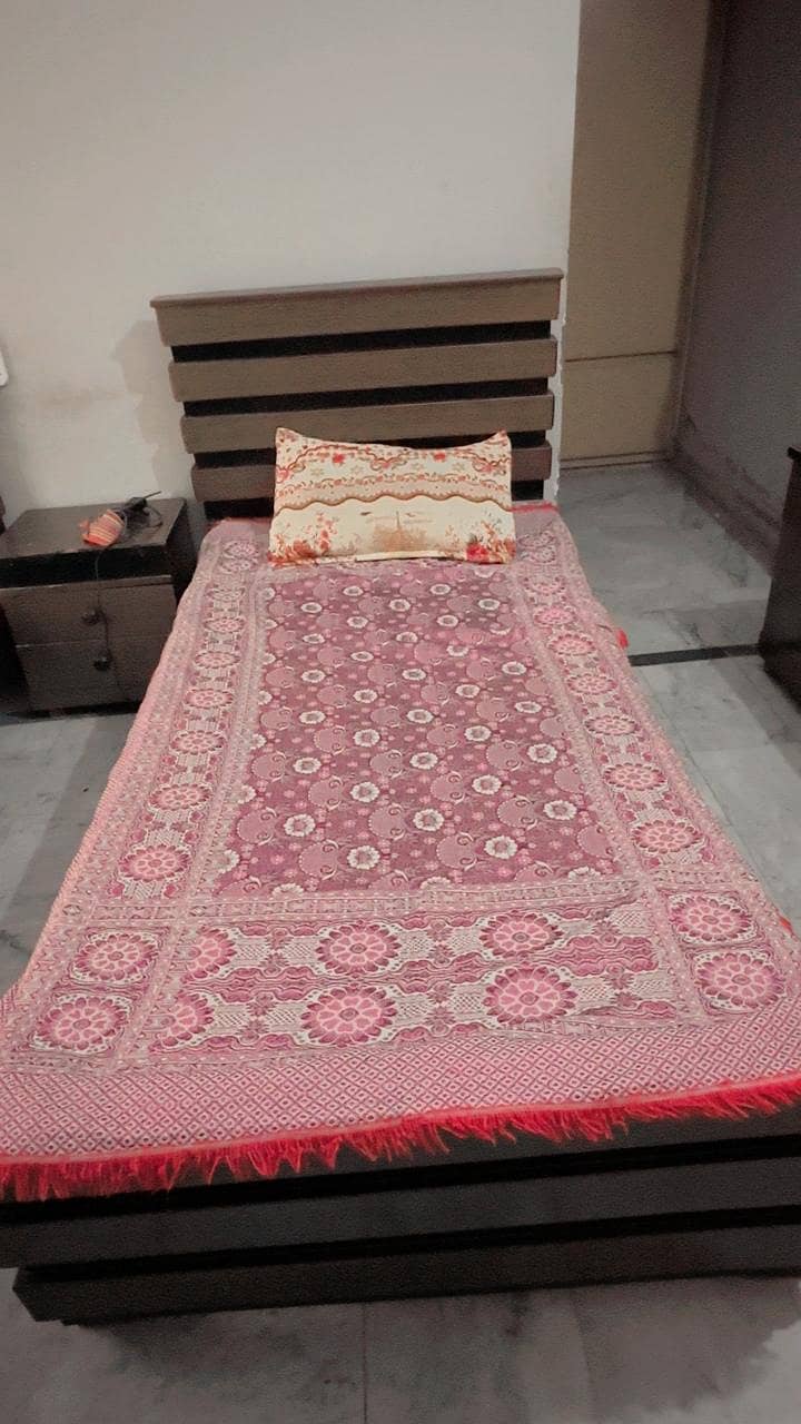 2 Single Beds + Dressing Table + Side Table | Complete Bedroom Set 4