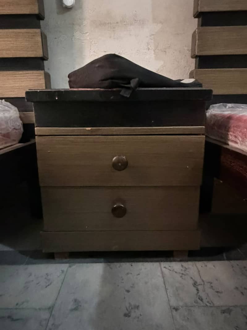 2 Single Beds + Dressing Table + Side Table | Complete Bedroom Set 5