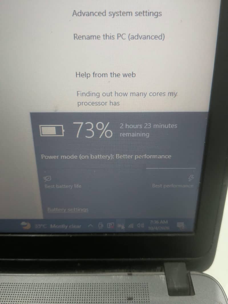 HP core i5 4th Generation 3