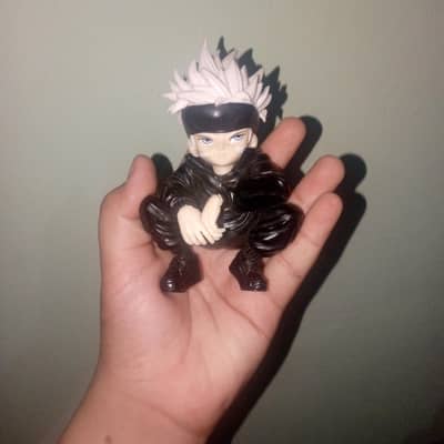 "Gojo Satoru Chibi Sitting Figure"