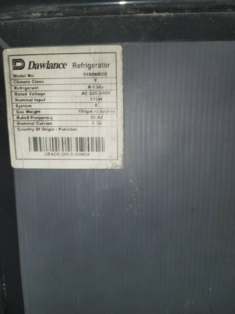 Dawlance refrigerator 5