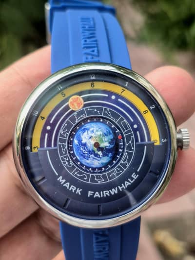 Mark FairWhale Brand Planet Unique Display Quartz Watch