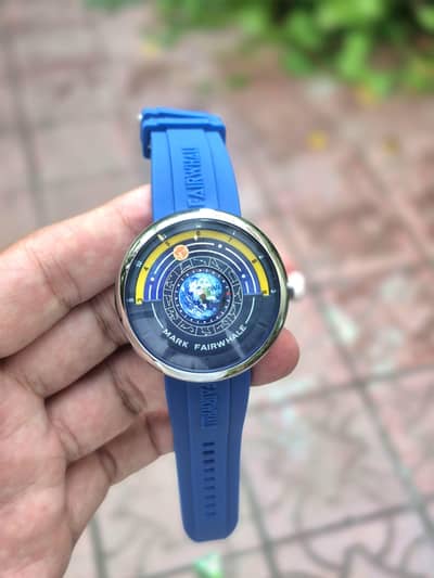 Mark FairWhale Brand Planet Unique Display Quartz Watch