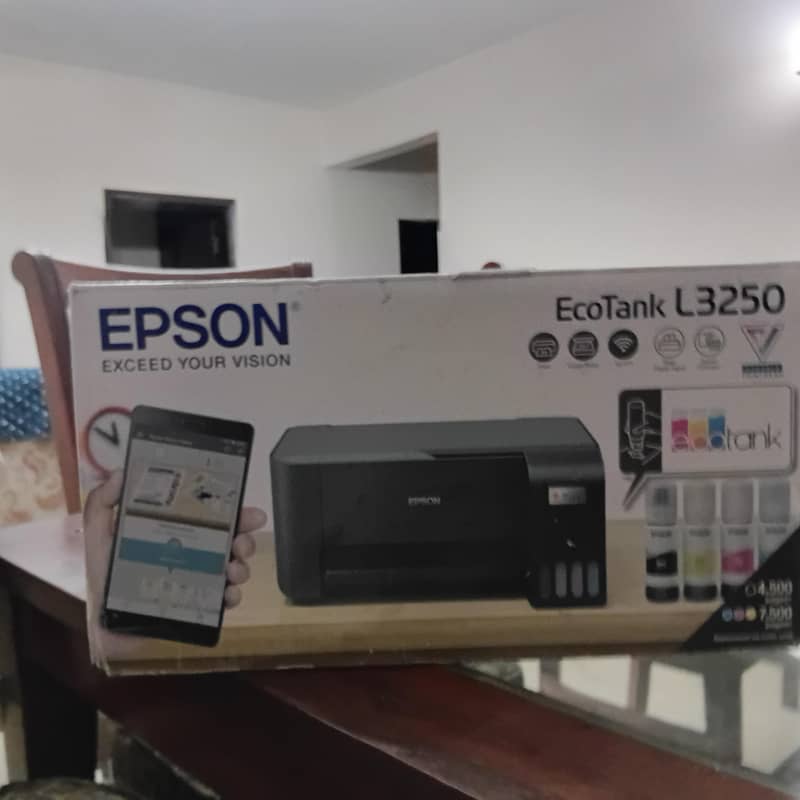 EpsonL3250 colour printer with scanner working 9/10 condition 9