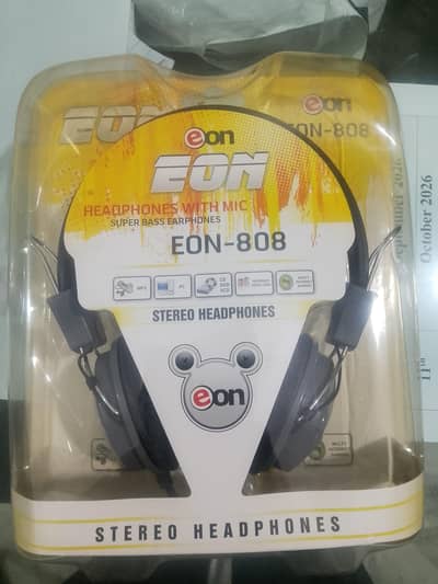 Headphones with mic
